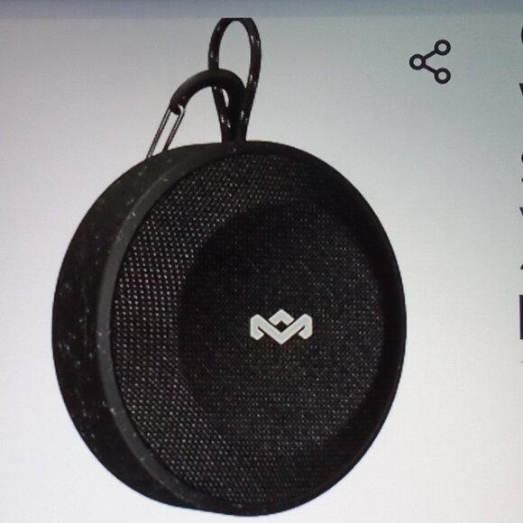 BOB MARLEY WIRELESS BLUETOOTH SPEAKER NO BOUNDS BLACK Model # EM-JA015-SBC - Picture 9 of 16